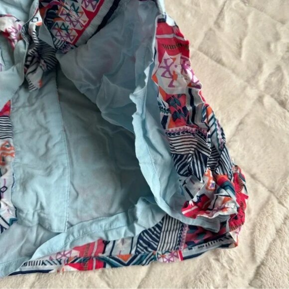 Vera Bradley | Blue Patchwork Bouquet Reversible Robe | Size Small/Medium - Picture 8 of 10